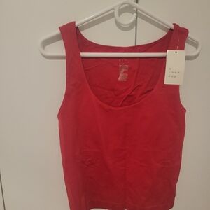 A New Day Bold Red Tank Top